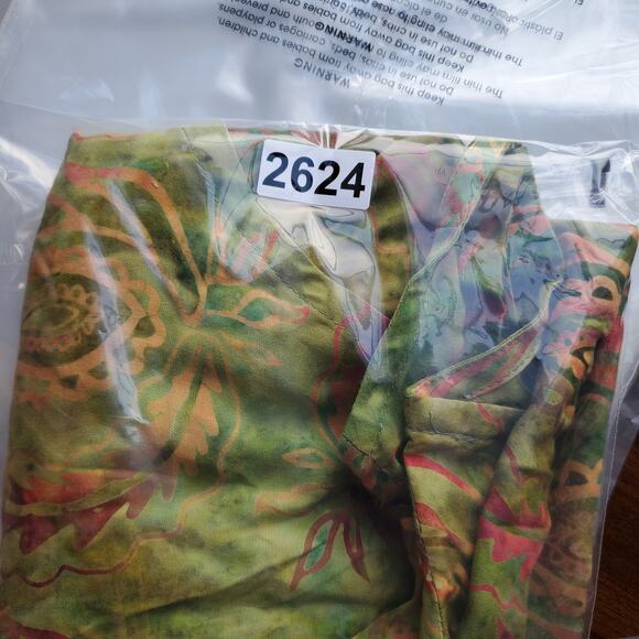 Soft Surroundings Tunic Top Womens Large Boho Asymmetrical Art Fairycore Whimsy - Picture 7 of 7